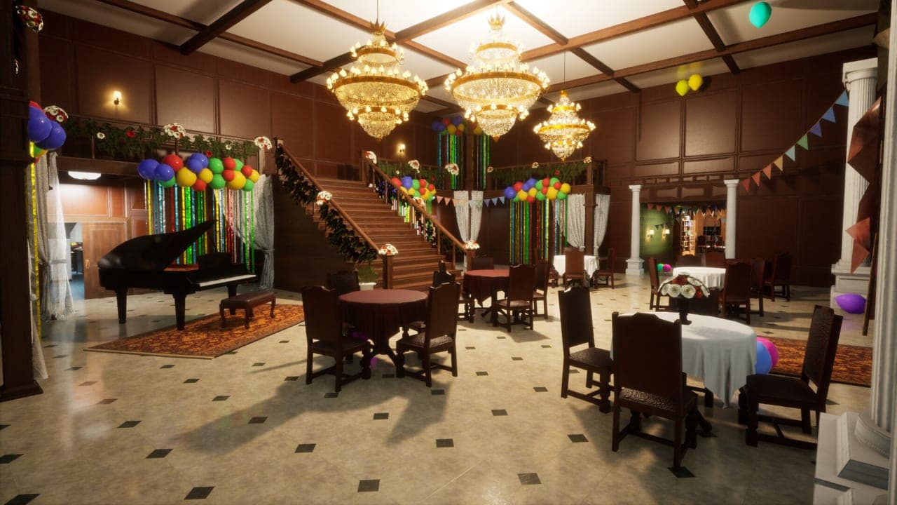 MECCHA CHAMELEON — The ballroom